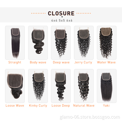 Brazilian Water Wave Hair Bundles With Closure Unprocessed Water Wave Hair Bundles With Frontal 9A 100% Human Hair